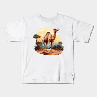 Desert Camel Kids T-Shirt